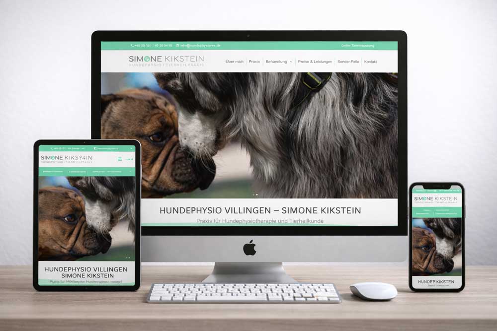 Website Hundephysio VS